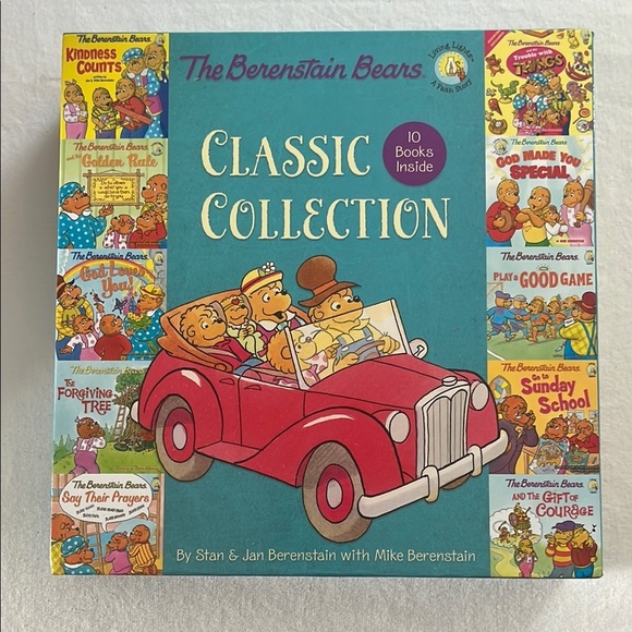 Berenstain Bears Classic Collection Box Set - 10 Living Lights Books Christian - Picture 1 of 5